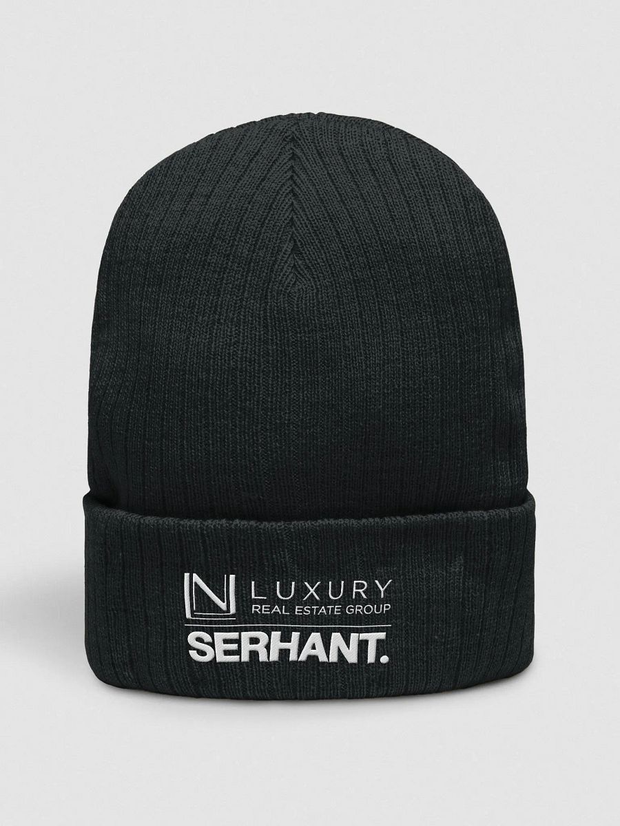 NJLRE X SERHANT - RIBBED BEANIE product image (1)