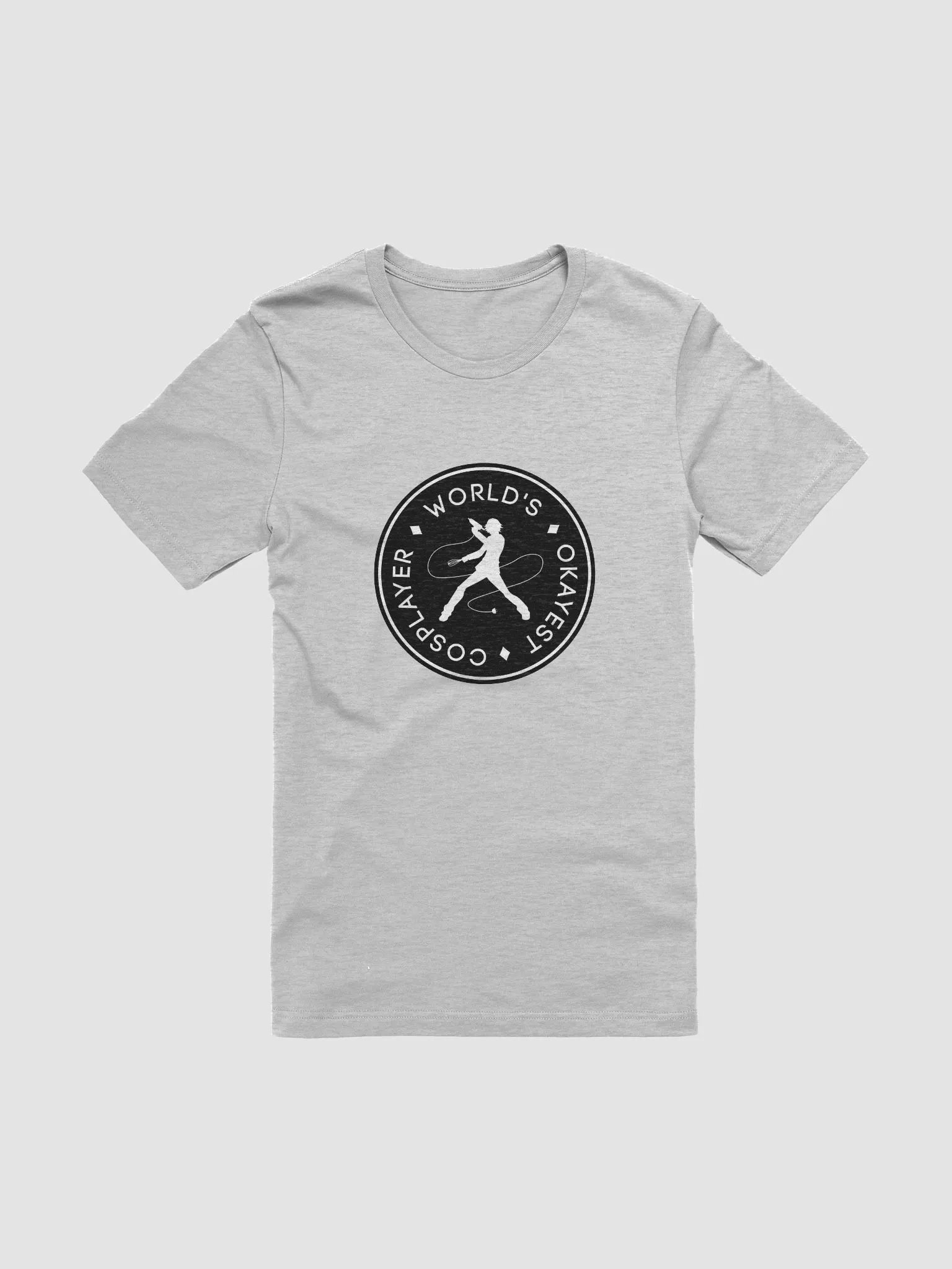 Unisex tee - World's Okayest Cosplayer (pastel) product image (1)