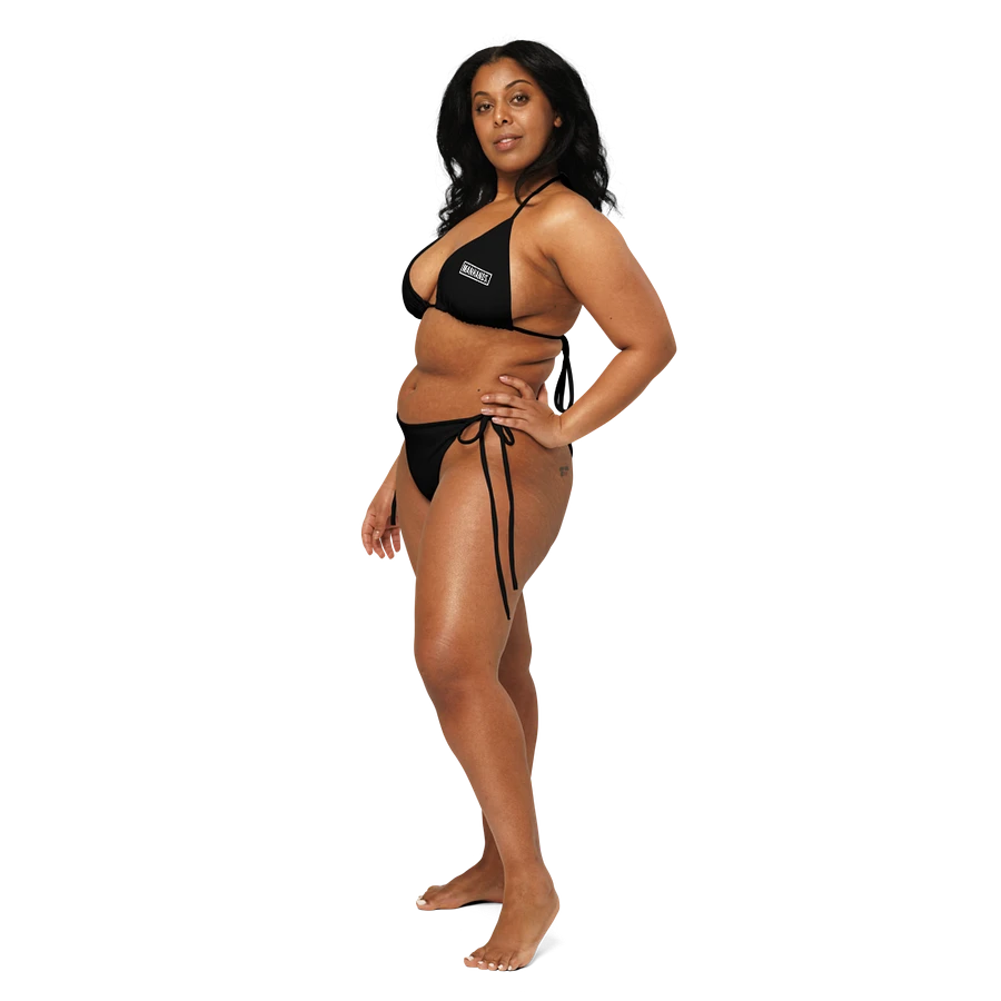 Two-Piece String Bikini by MANHANDS. (Black) product image (3)