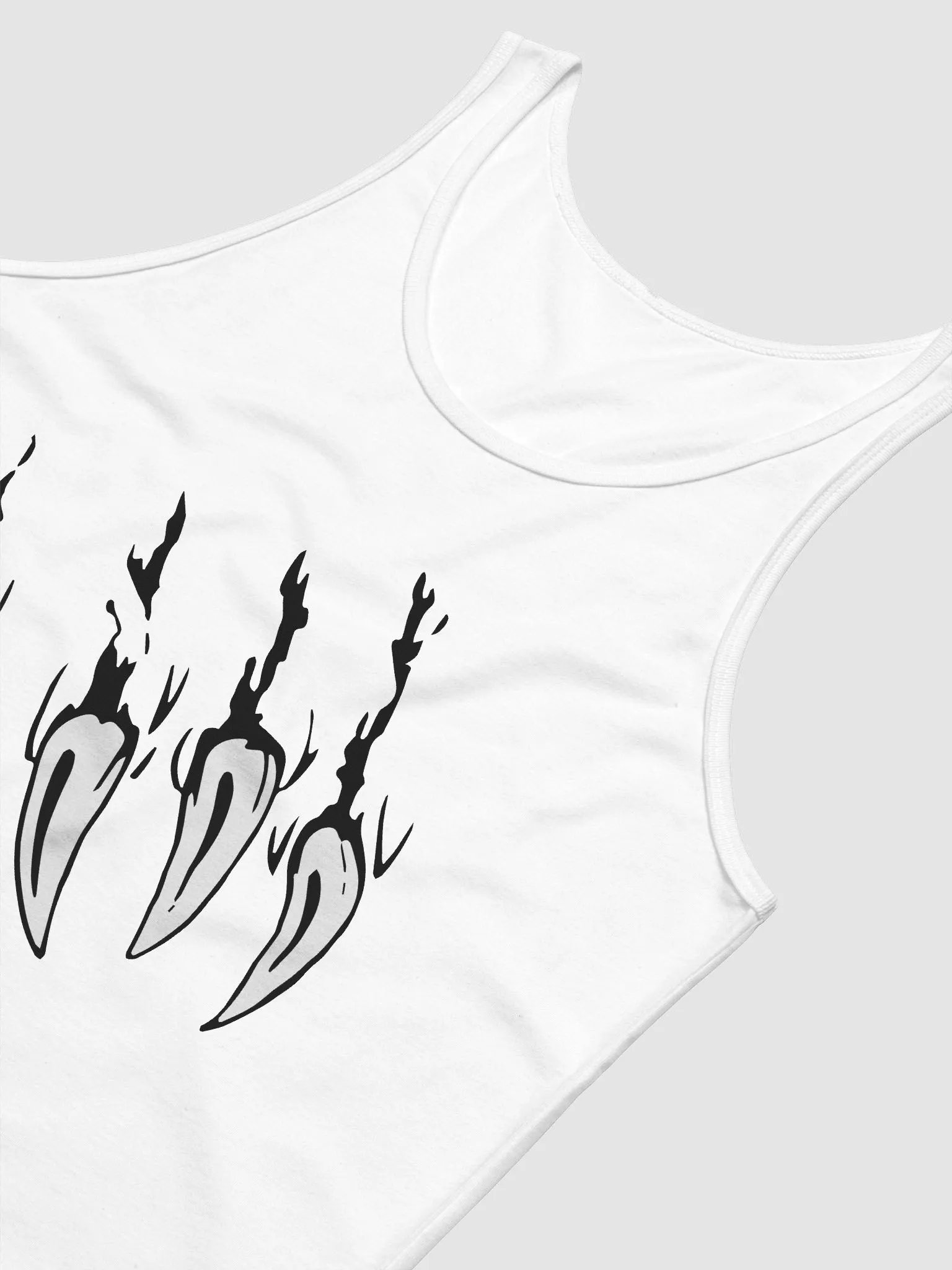 Tiger claw mark scratches Tank top For Men & Women product image (6)