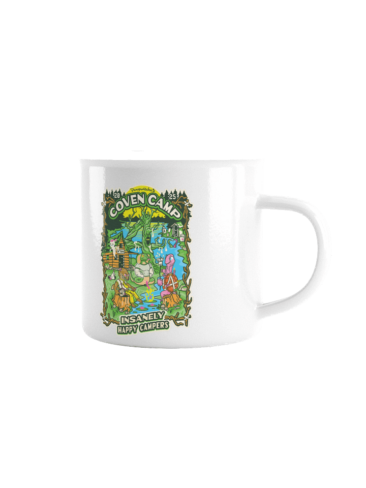 Insanely Happy Campers Metal Mug product image (1)