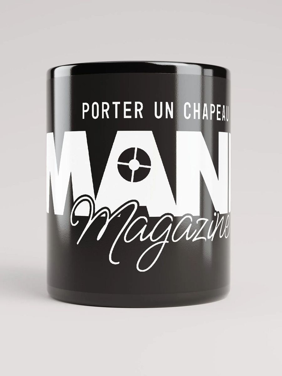 MANN Magazine Black Coffee Mug product image (10)