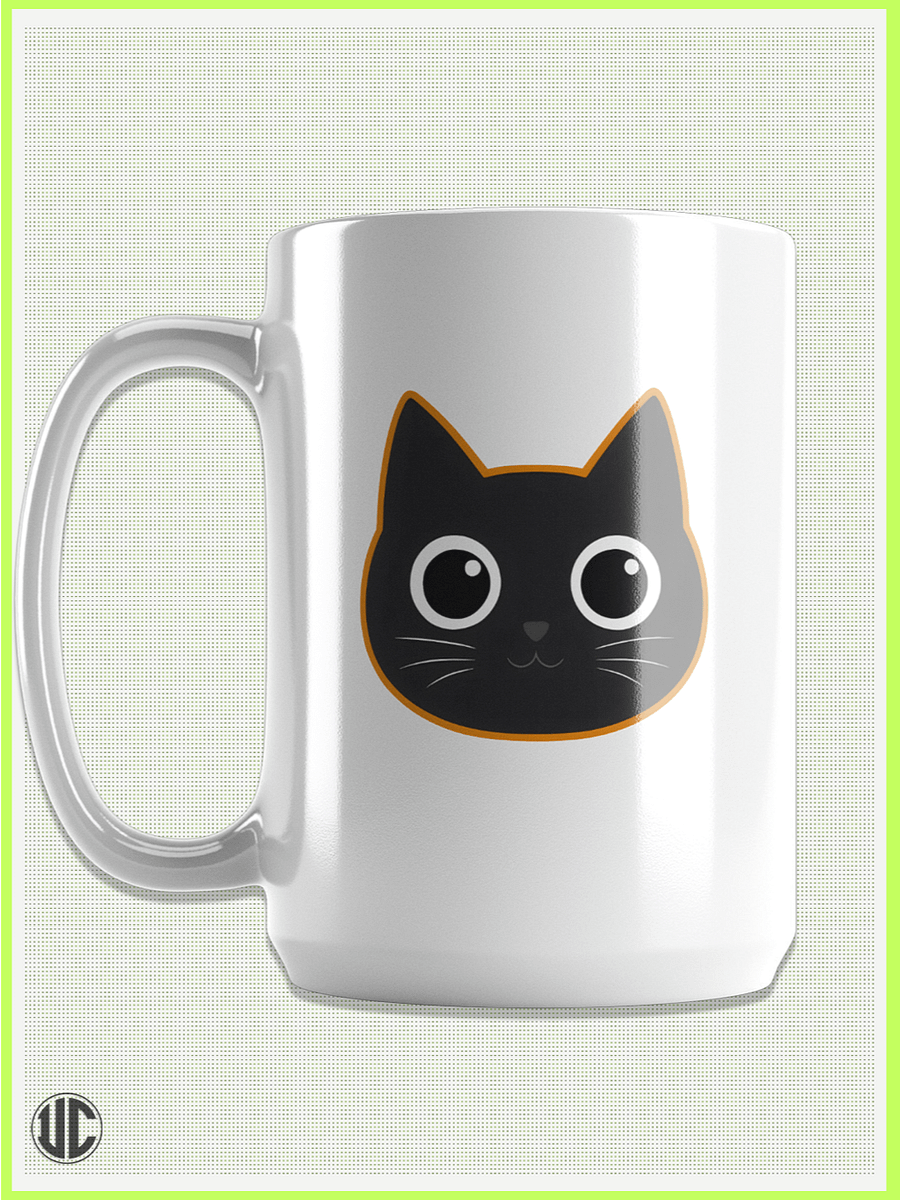 UnkoCon Morning Mascot – 15 oz Ceramic Coffee Mug product image (2)