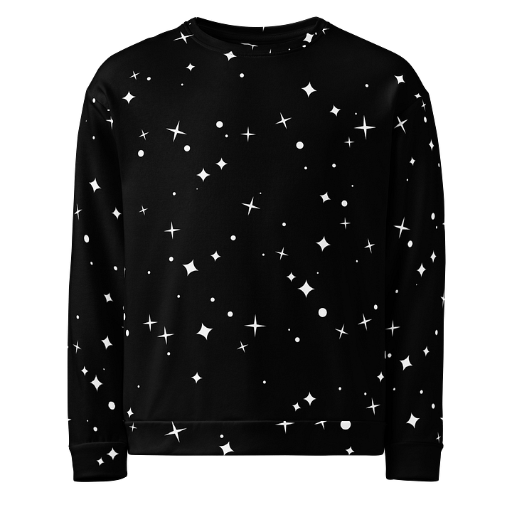 Starry Night Sky Unisex Sweatshirt product image (1)
