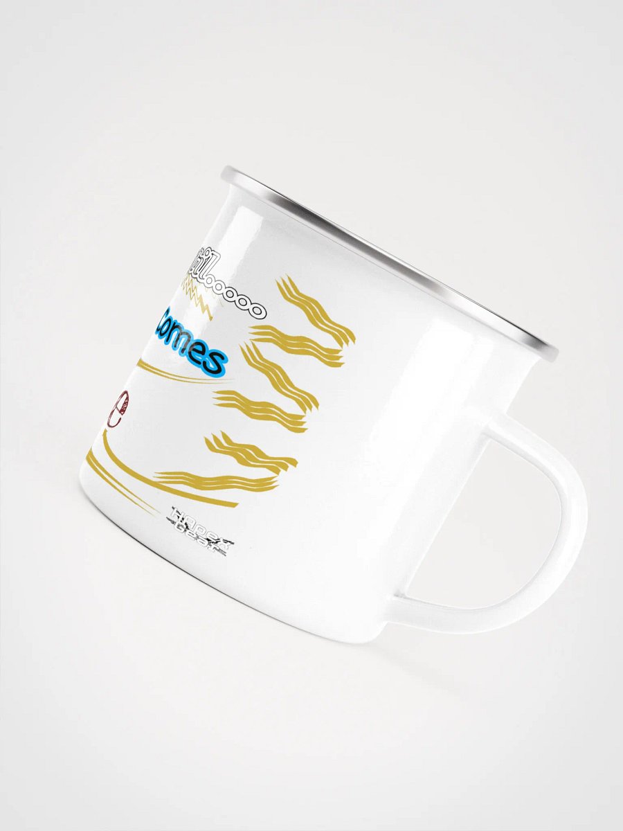 Dream Until.. Your Dream Comes True - White - Enamel Mug product image (5)