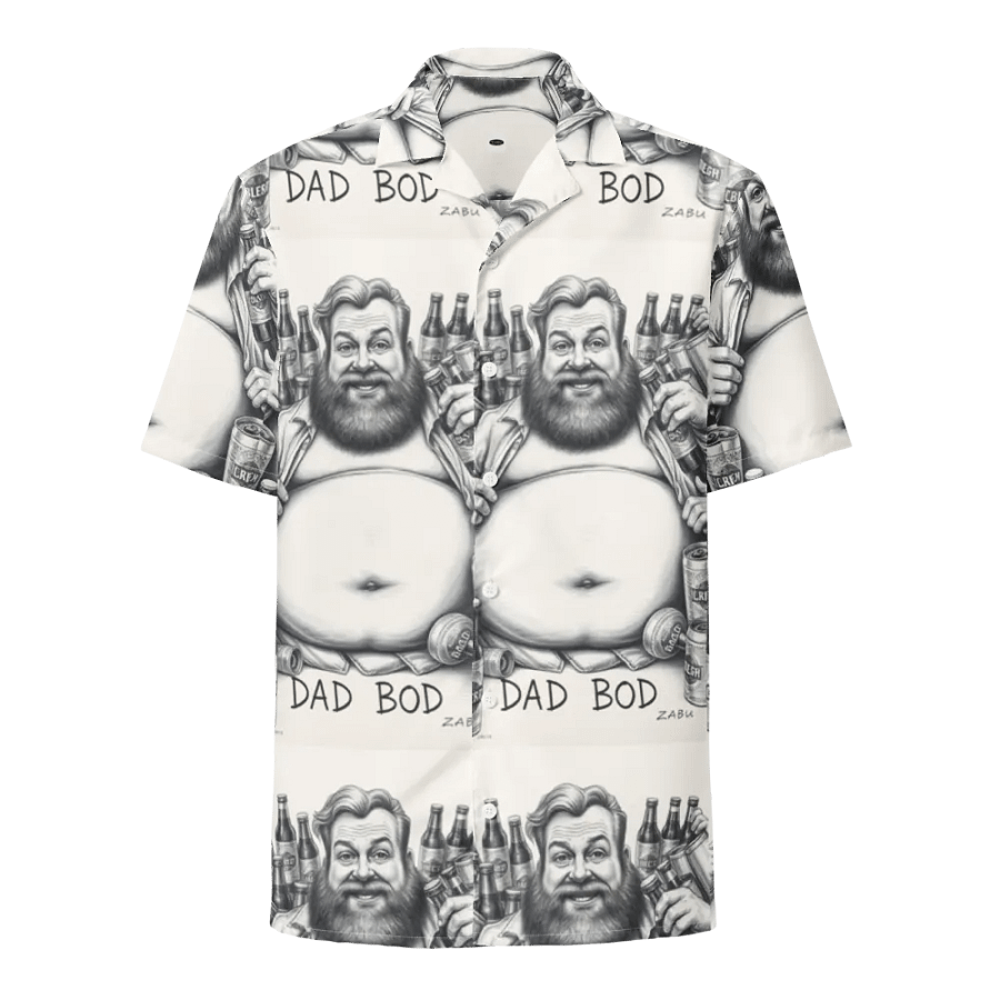 Dad Bod Delight Hawaiian Shirt product image (1)