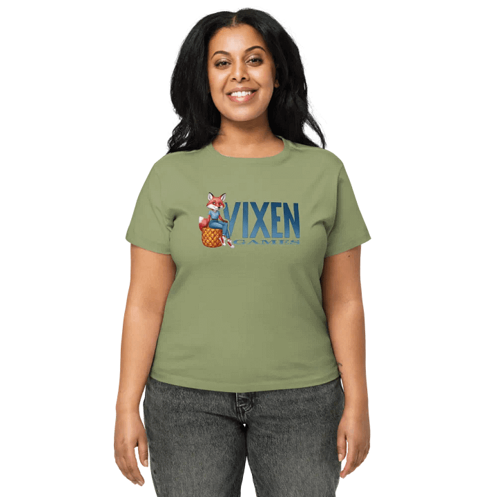 Vixen Games Pineapple Cushion Vixen short waist T-shirt product image (6)
