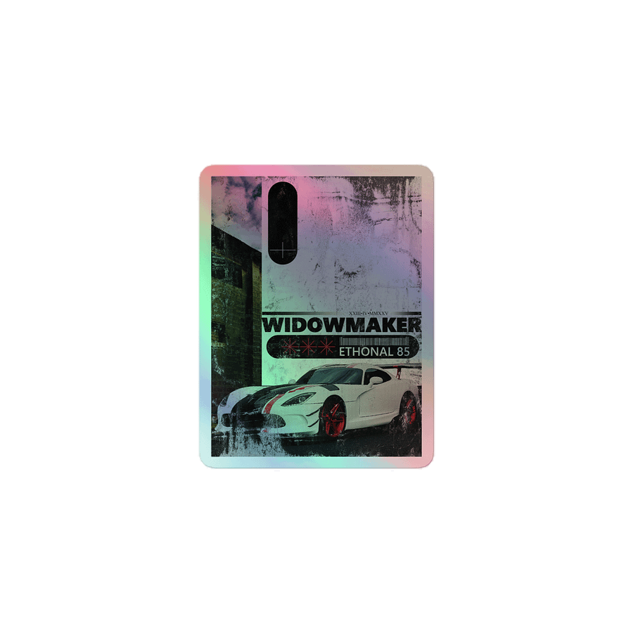 Widowmaker E85 Worn | Holographic Sticker product image (1)
