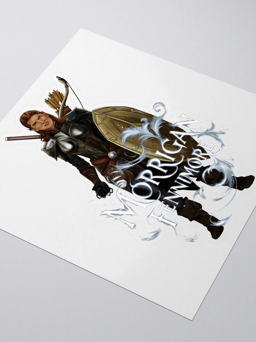 NoobPodcast Morrigan Fennimore Plain Sticker product image (8)
