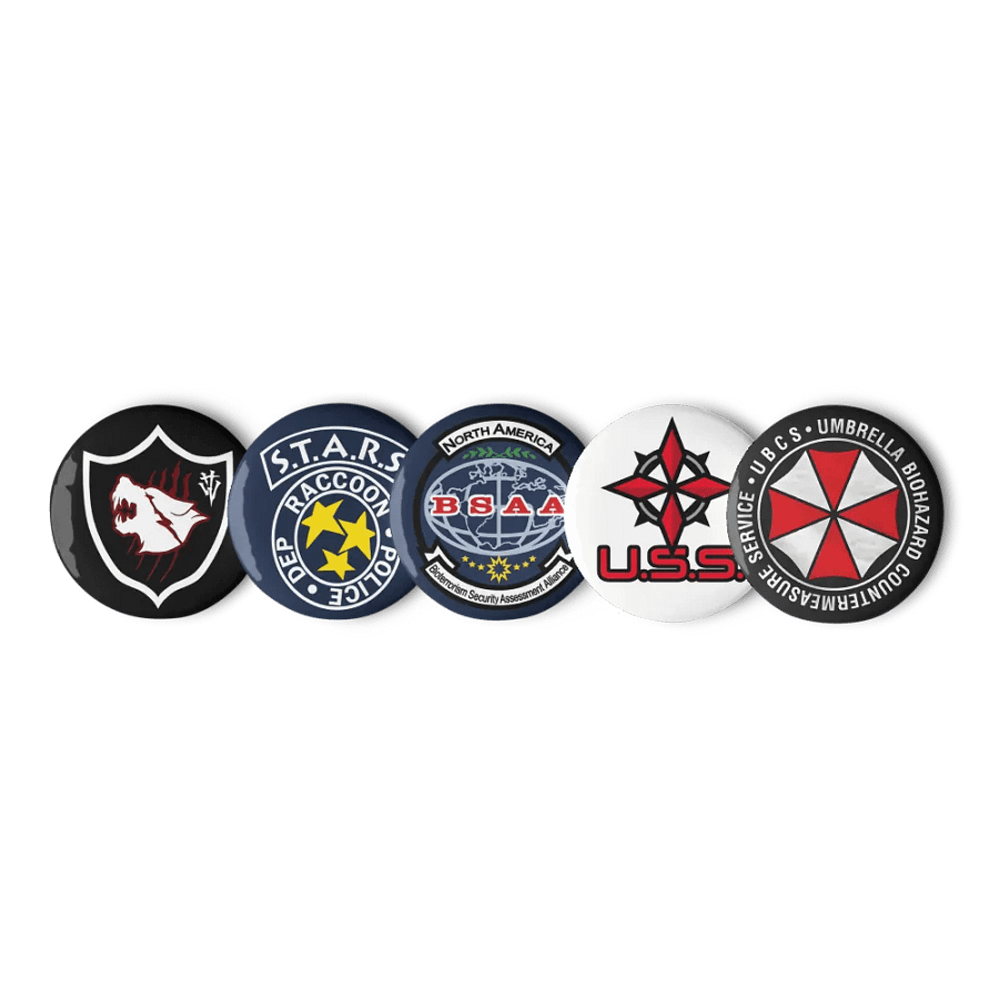 Resident Evil Organizations Pin Set product image (5)