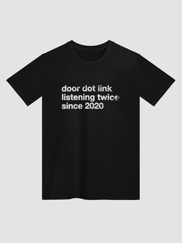 listening twice premium tee product image (1)