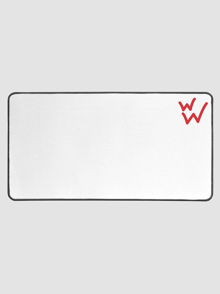 WW Desk Mat (Red Logo) product image (1)