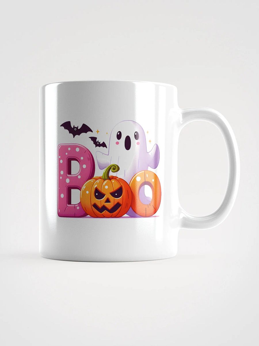 Boo Bat Ghost Pumpkin Halloween Coffee Mug product image (3)