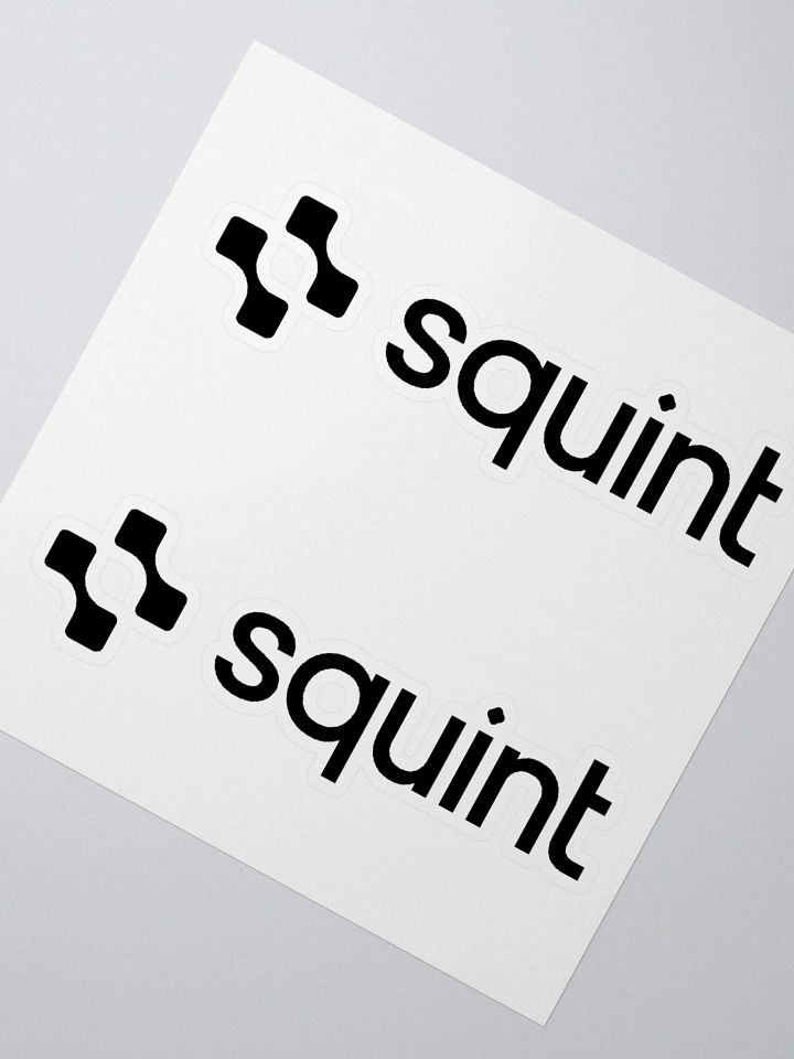 Squint Sticker product image (2)