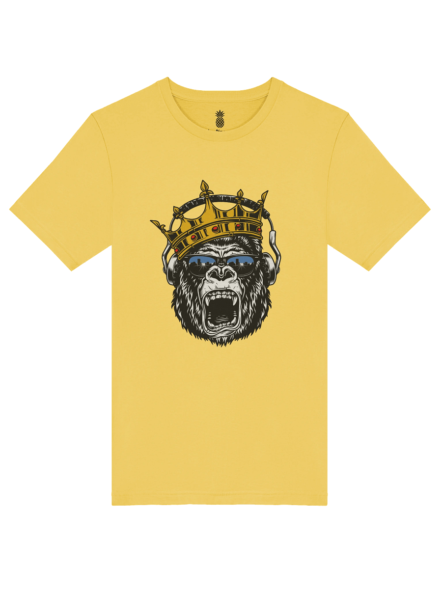 Regal Gorilla with DJ Headphones Unisex T-Shirt product image (37)