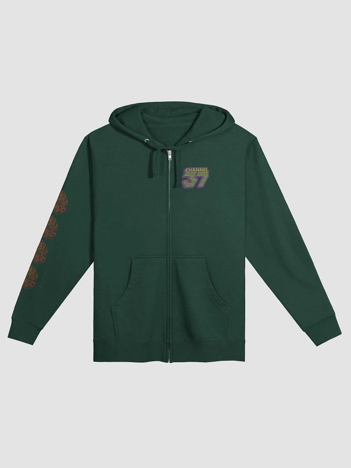 Channel 37 - Vibrant (Zip-up Hoodie) product image (4)
