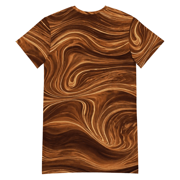 Swirl Whimsy T Shirt Dress product image (2)