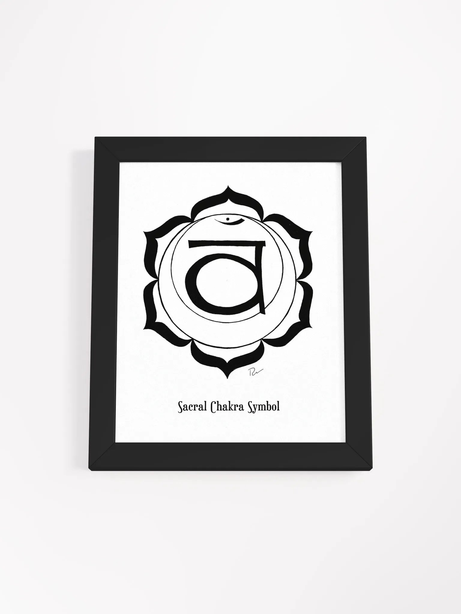 Sacred Chakra Framed Art product image (1)
