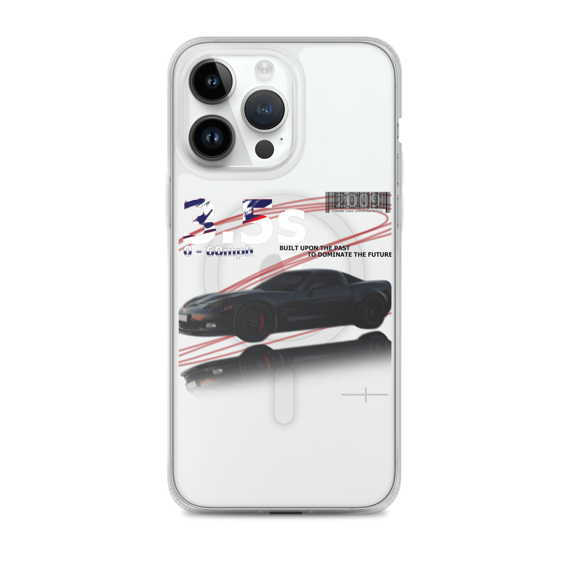 2009 Barcode - 3.5s 0 - 60 - Black Car | Phone Case product image (1)