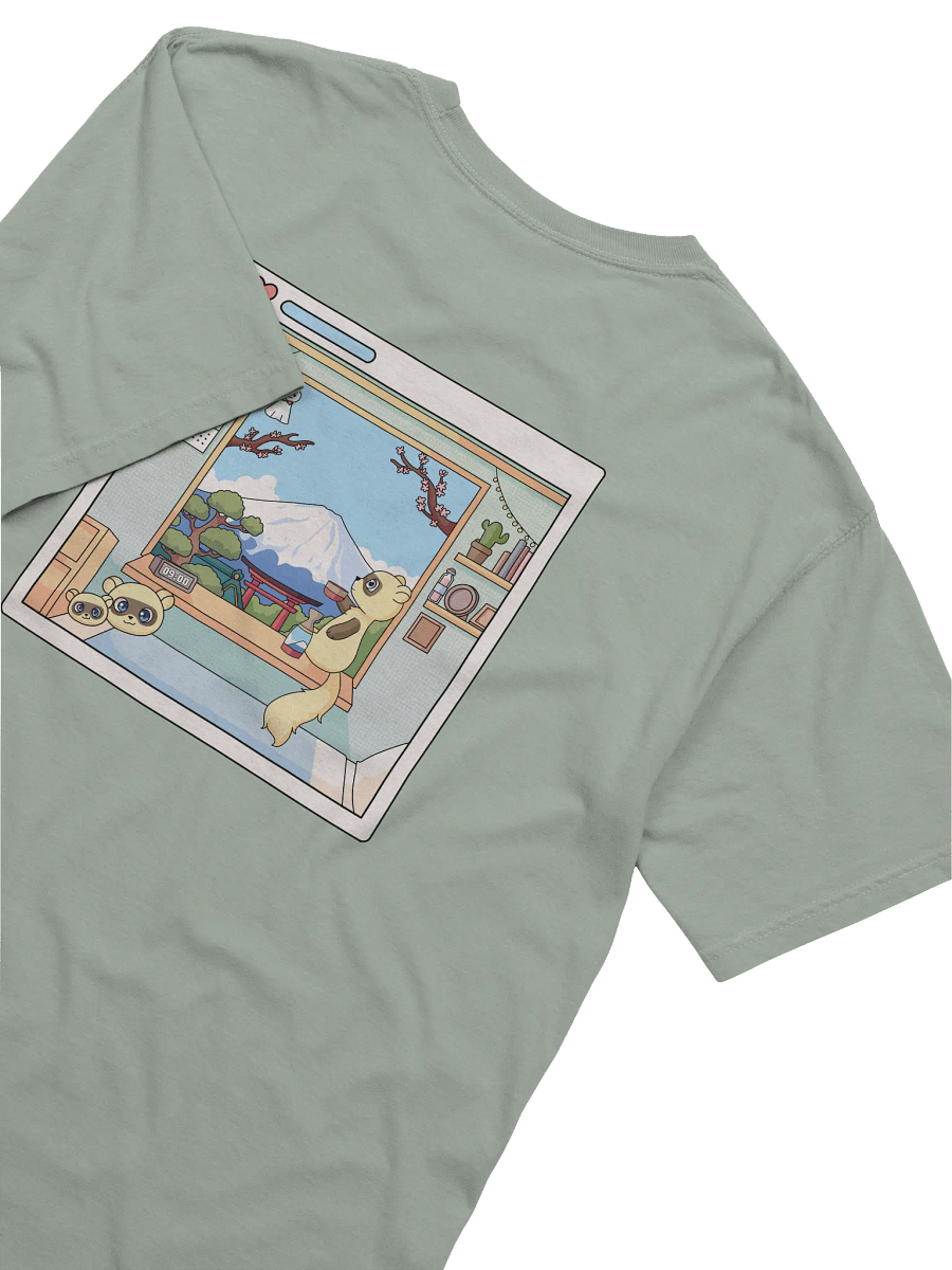 Cozy Ferret in Springtime LOGO T-Shirt product image (24)
