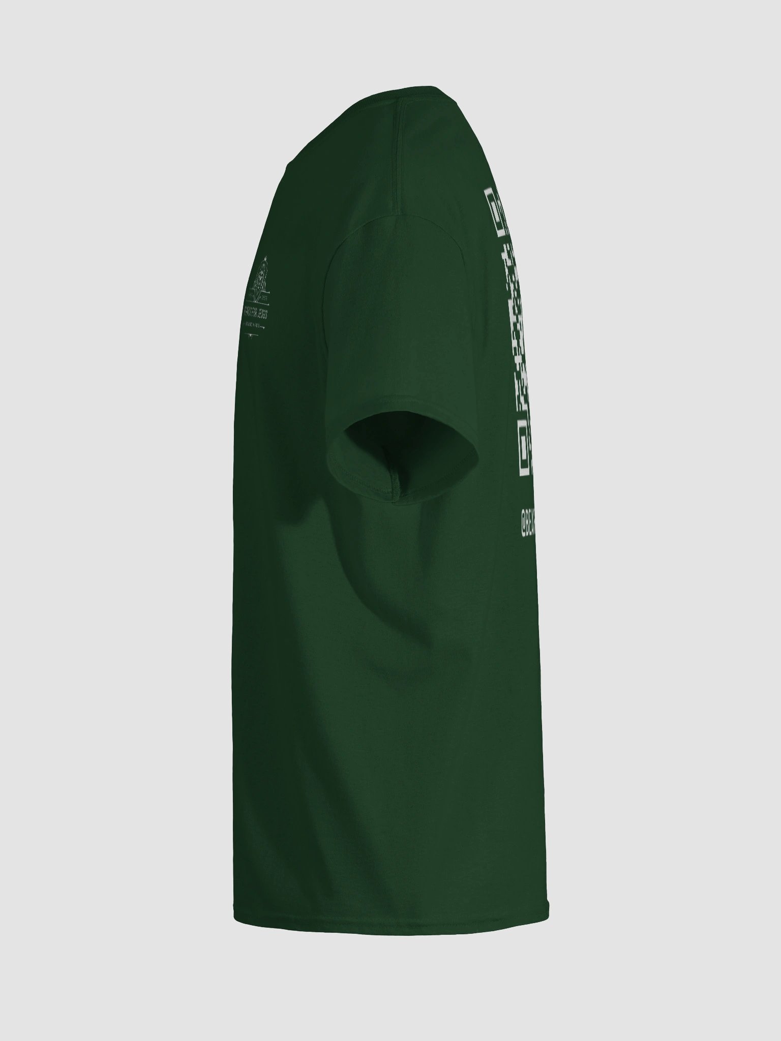Beards For Jesus Logo with QR Code Tee - White Logo product image (11)