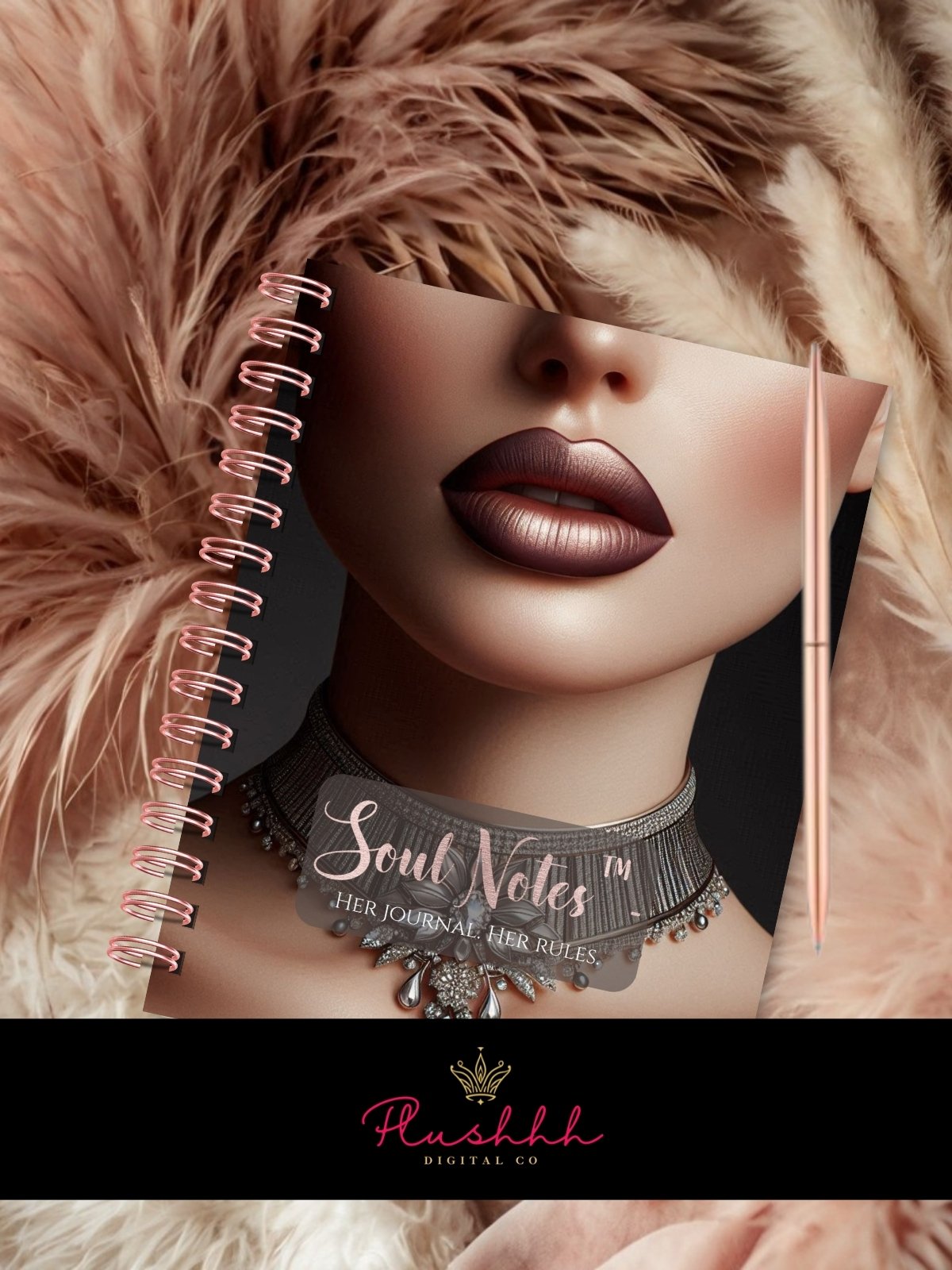 Soft Focus Series™ – Undated Monthly & Weekly Planner | European Woman Edition product image (6)