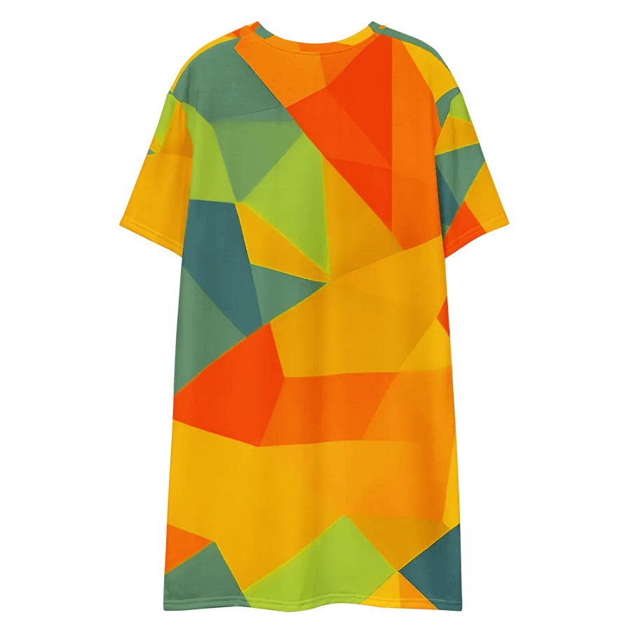 Polygon Paradise T Shirt Dress product image (8)
