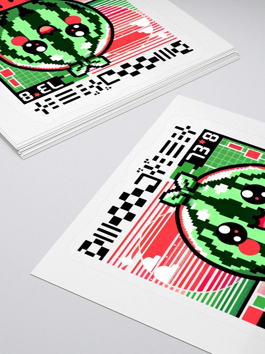 Anime Melon Sticker product image (10)