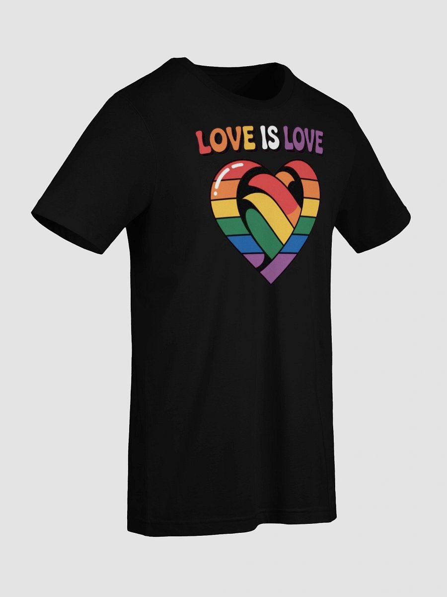 Unisex Supersoft Love is Love Rainbow Heart T-Shirt - Pride Collection | Graphic Grove product image (94)