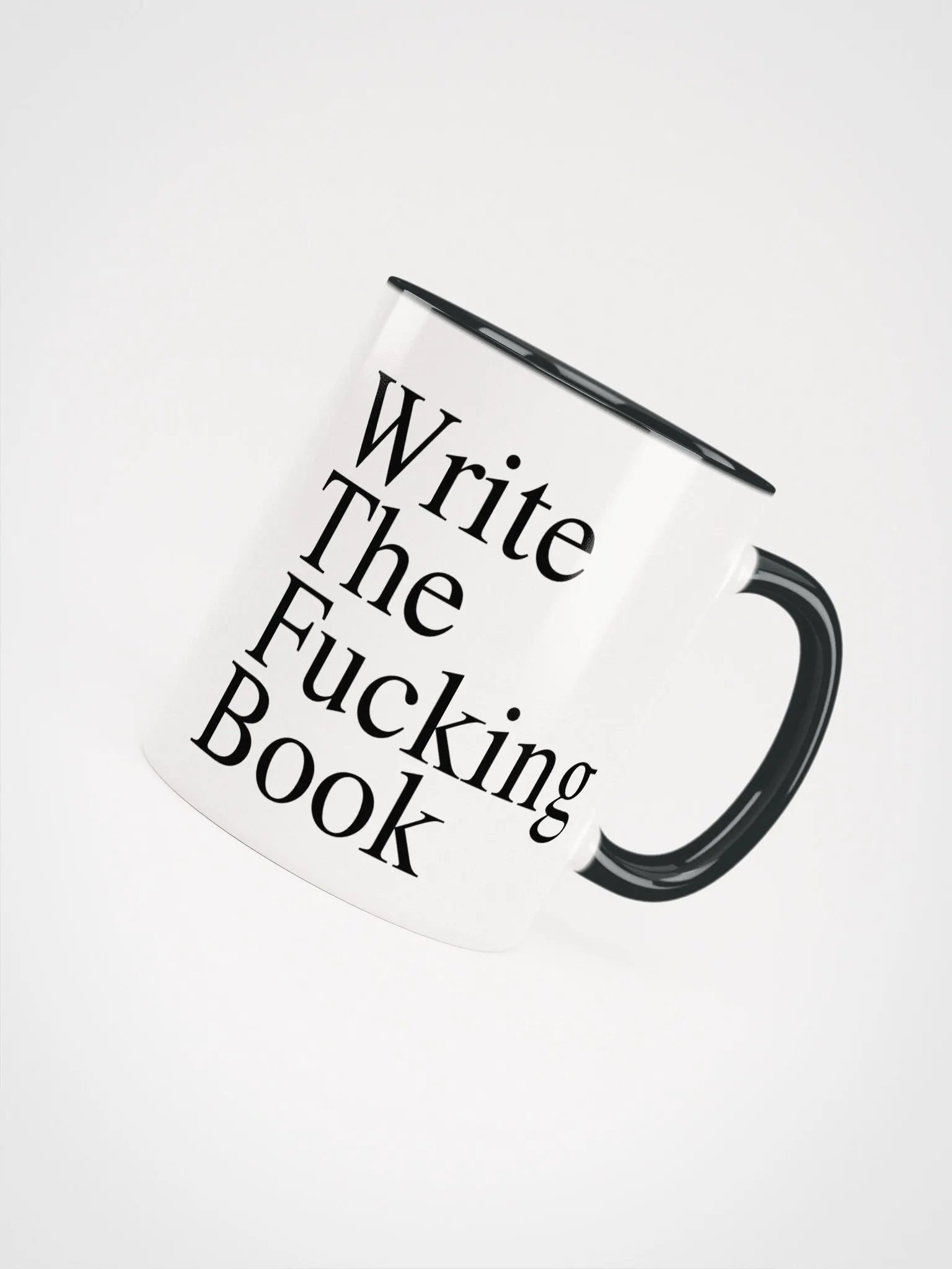 Write the Fucking Book Color Ceramic Mug product image (4)