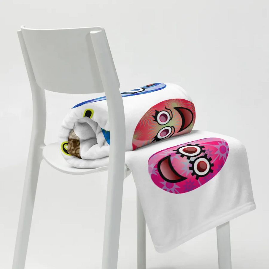 Happy Easter Egg Throw Blanket product image (20)
