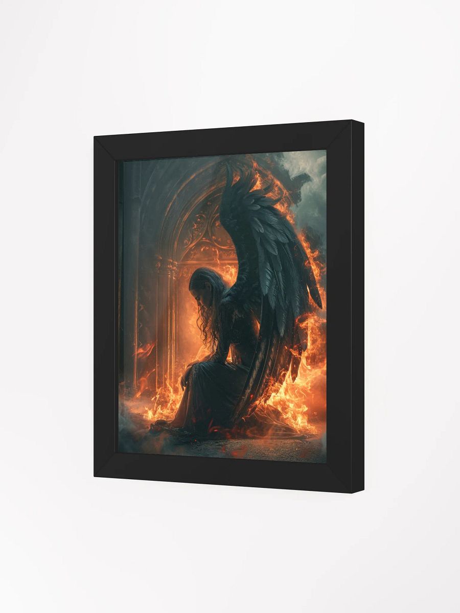 Burning angel - Framed High Quality Matte Poster product image (18)