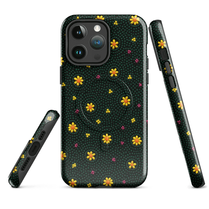 Floral Fusion MagSafe® Tough iPhone® Case product image (4)