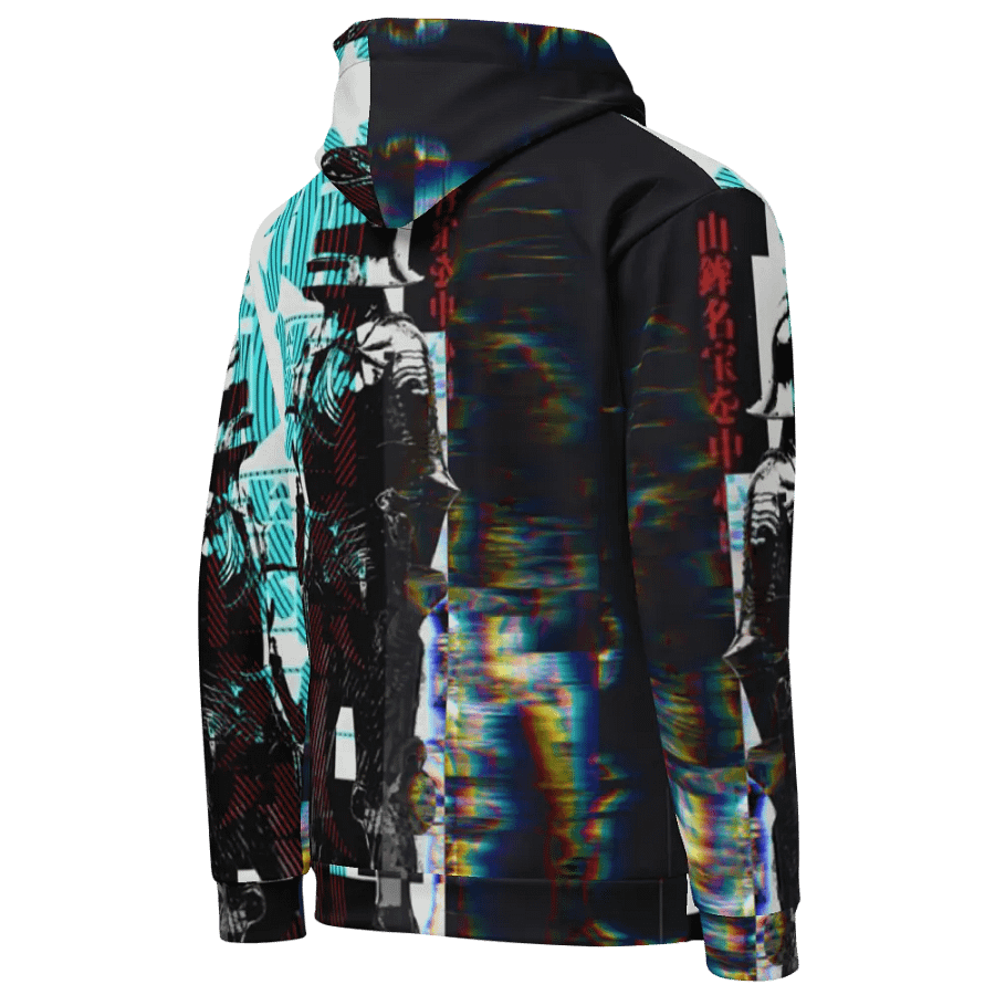 Gothic Cyberpunk Unisex AOP Hoodie product image (8)
