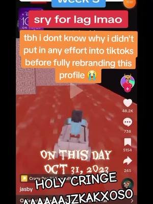 #onthisday barely any effort 😭 