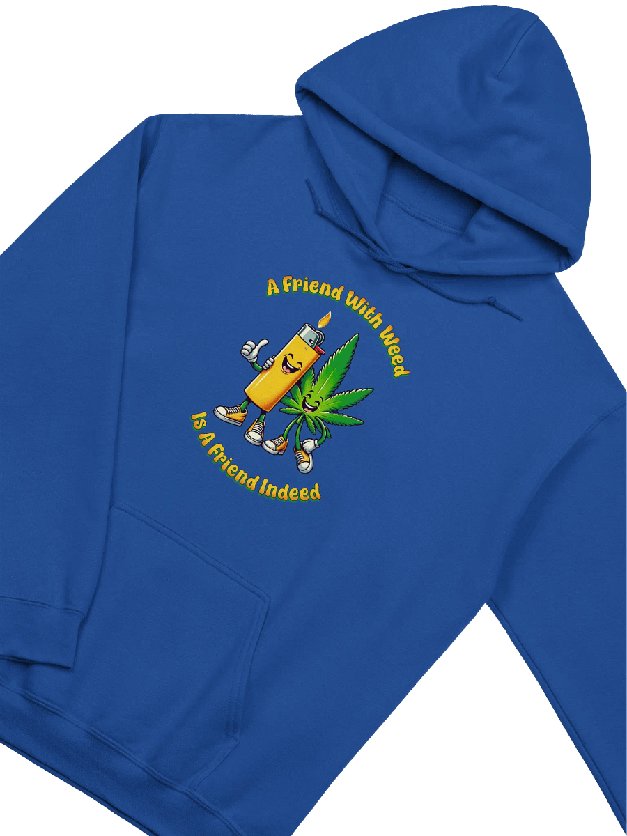 FRIEND WITH WEED INDEED HOODIE product image (3)