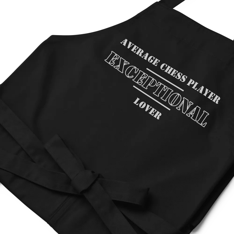 Average Chess Player Exceptional Lover Apron product image (5)