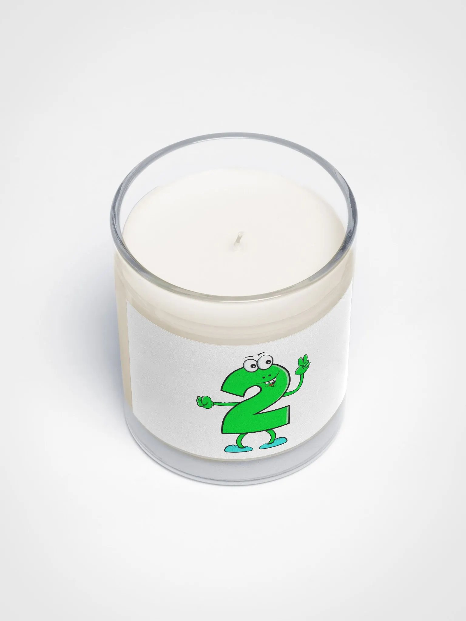 Number 2 Cartoon Candle product image (3)