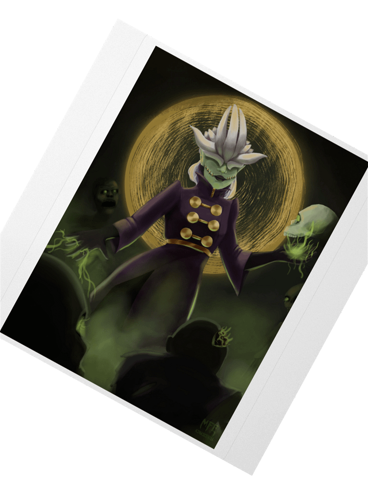 Lady Necromancer Sticker product image (2)