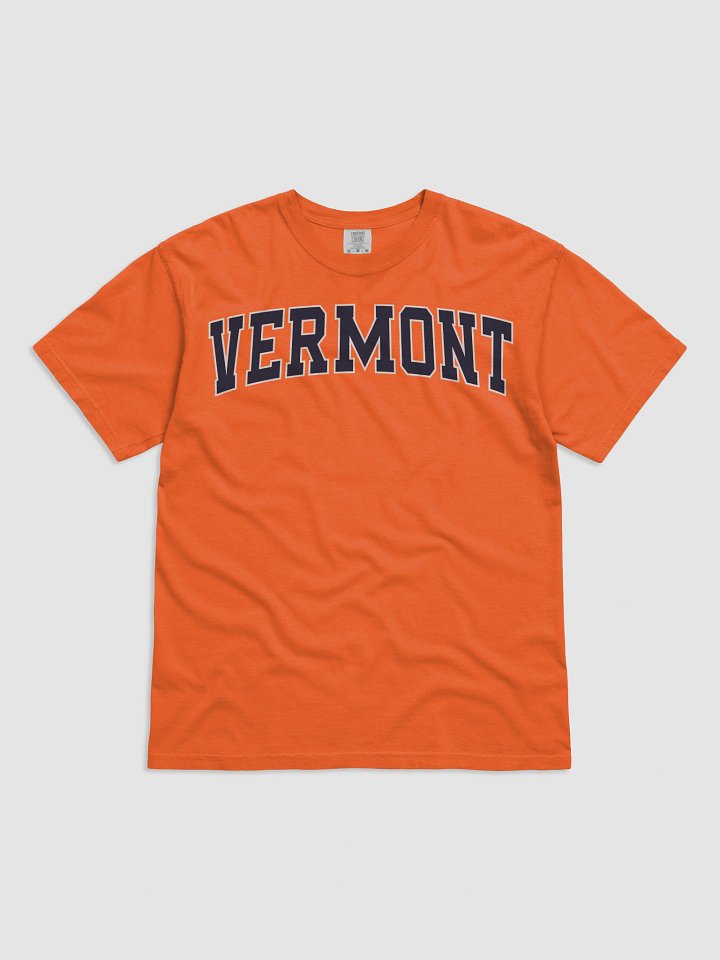 Vermont Vintage Varsity Unisex Garment-Dyed T-shirt product image (12)