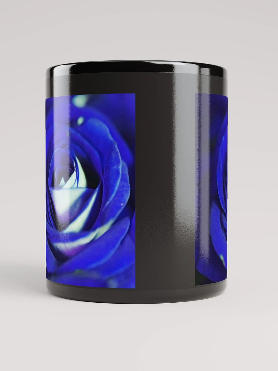 Blue Rose Black Coffee Mug product image (9)
