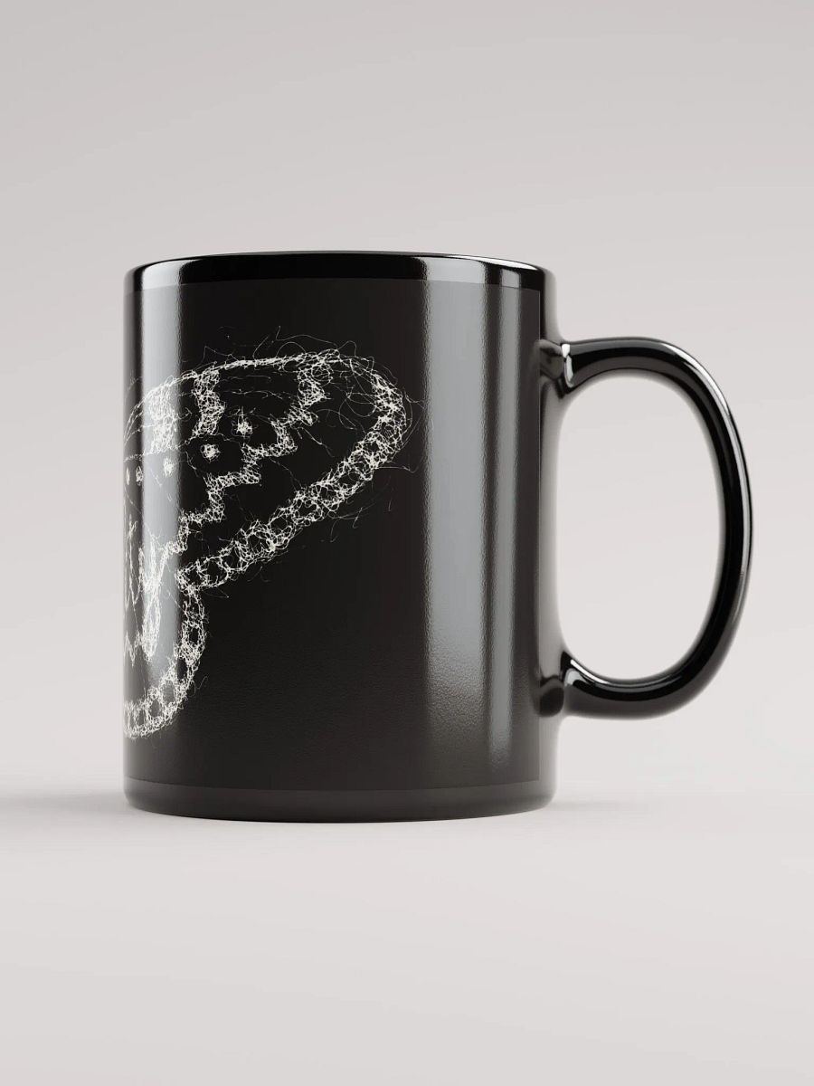 Reality Moth Black Mug product image (4)