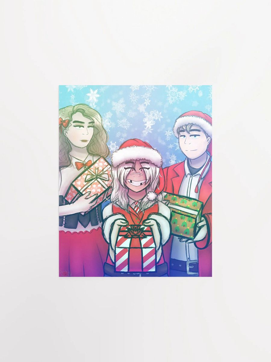 Christmas 2024 ft. the Scarvensmot Trio Poster (no text) product image (4)