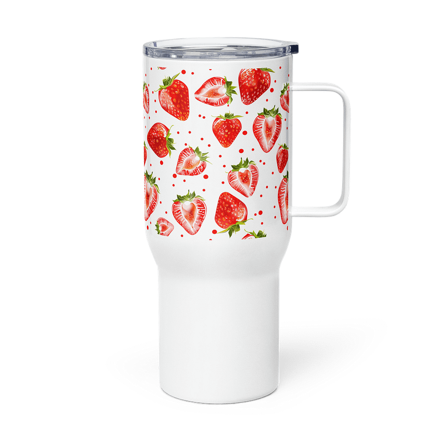 Strawberry Delight Travel Mug product image (7)