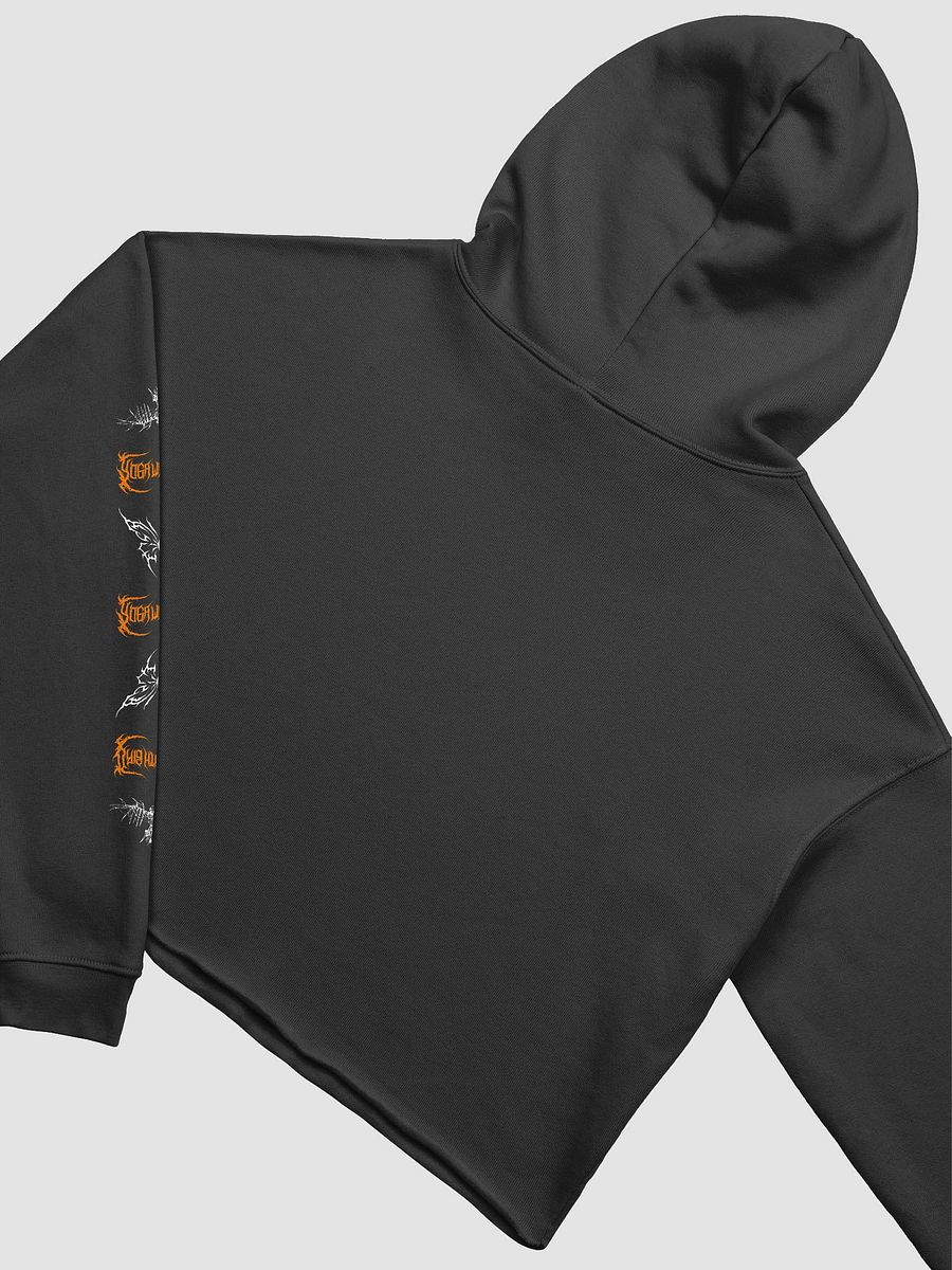 Corpse Pose Crop Hoodie product image (4)