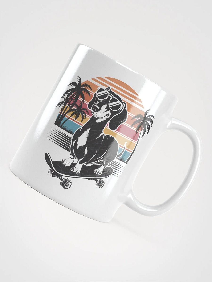 Doxie on a Skateboard Mug product image (10)