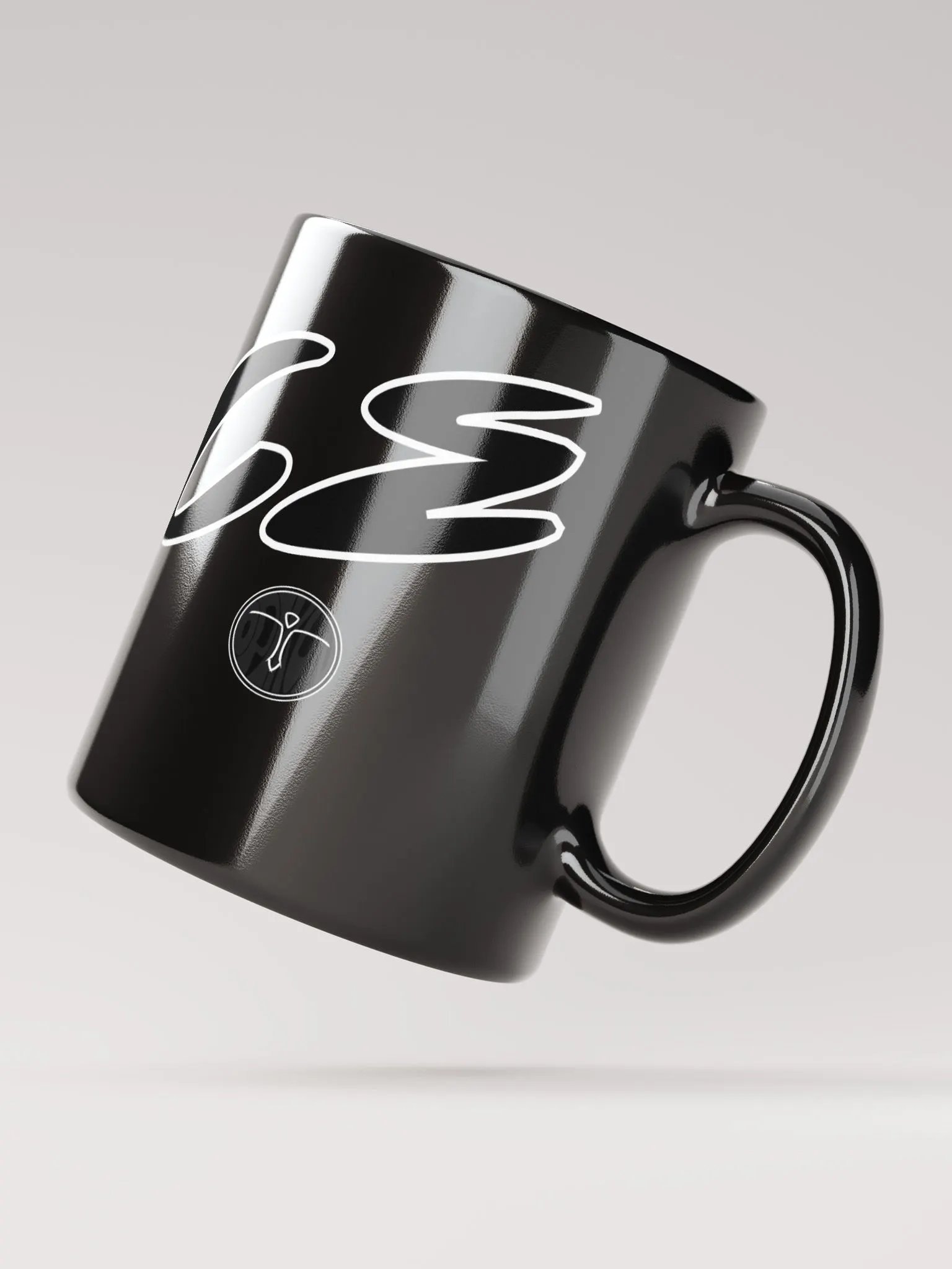 Peace - Keep It Simple - Black Glossy Mug product image (5)