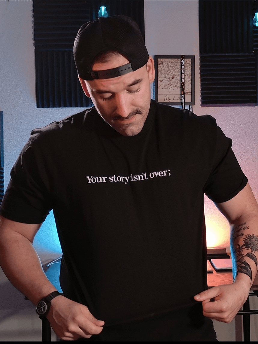"Your story isn't over;" - Terrific Tee (Embroidered) product image (7)