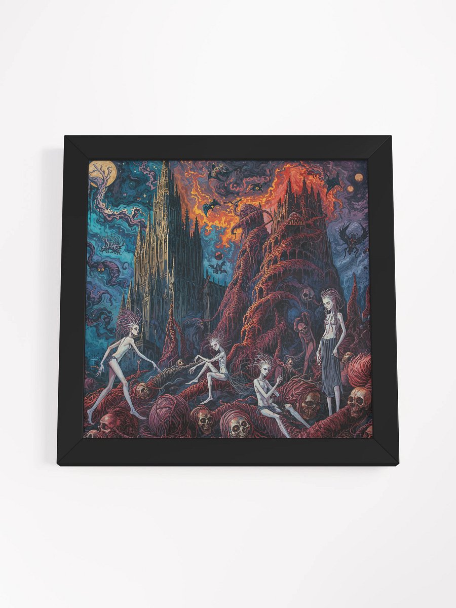 The Cathedral of Writhing Skies Framed Print product image (17)