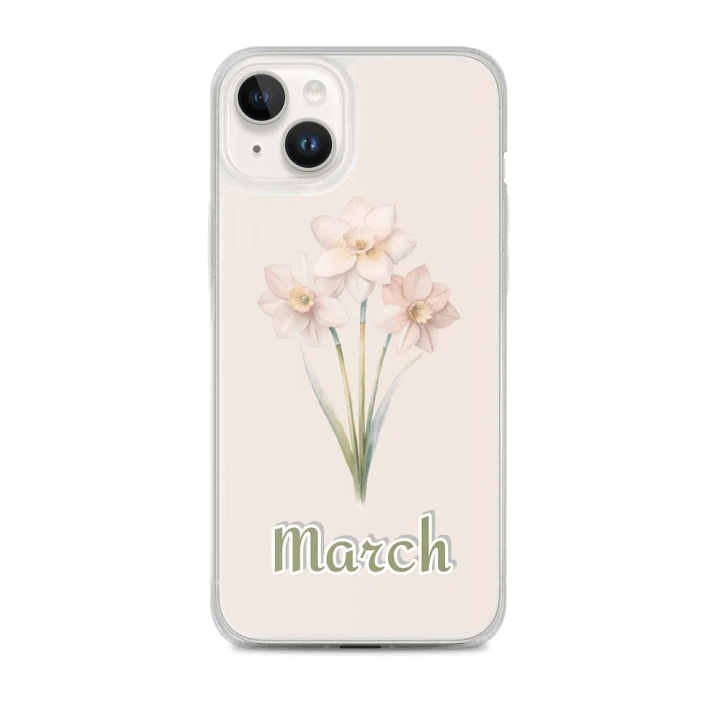Daffodil March MagSafe® Clear Case product image (1)